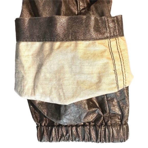 Belstaff Waxed Metallic Canvas Hooded Coat - Picture 3 of 5